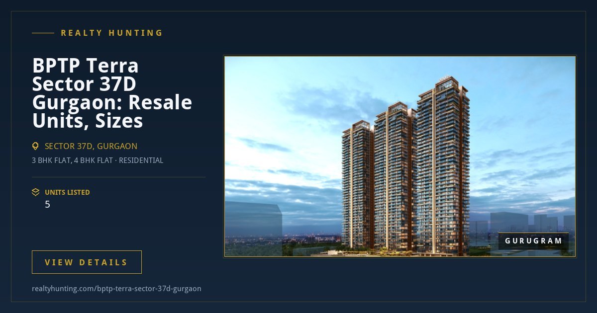 BPTP Terra Sector 37D Gurgaon — photo 4
