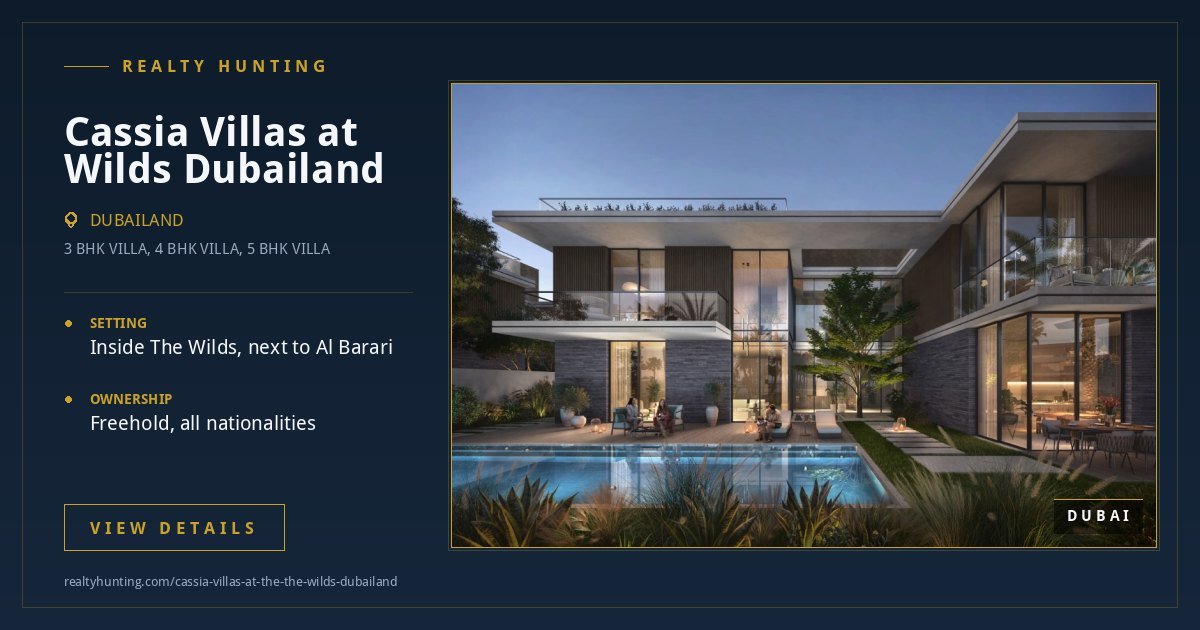 Cassia Villas at Wilds Dubailand Dubai — photo 3