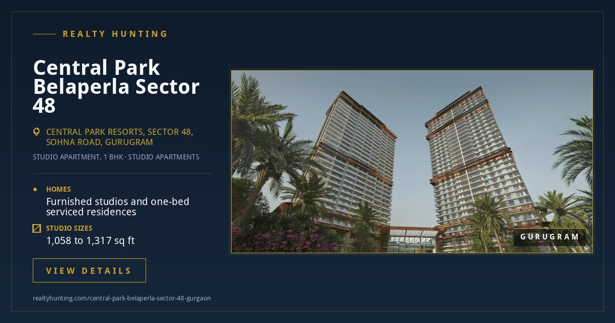 Central Park Belaperla Sector 48 Gurgaon