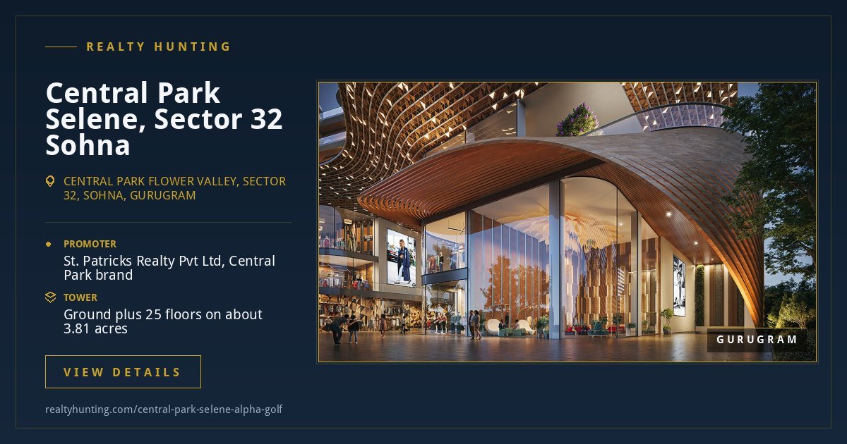 Central Park Selene Studios and Suites, Sector 32 Sohna