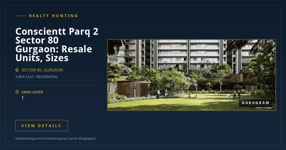 Conscientt Parq 2 Sector 80 Gurgaon — photo 4
