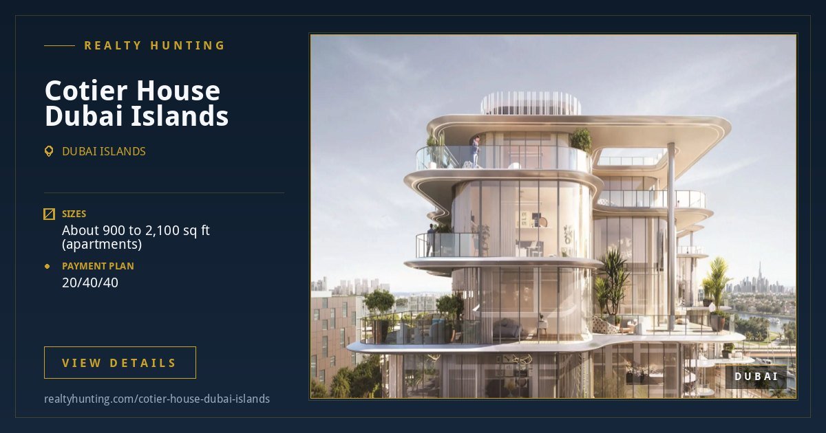 Cotier House Dubai Islands — photo 2