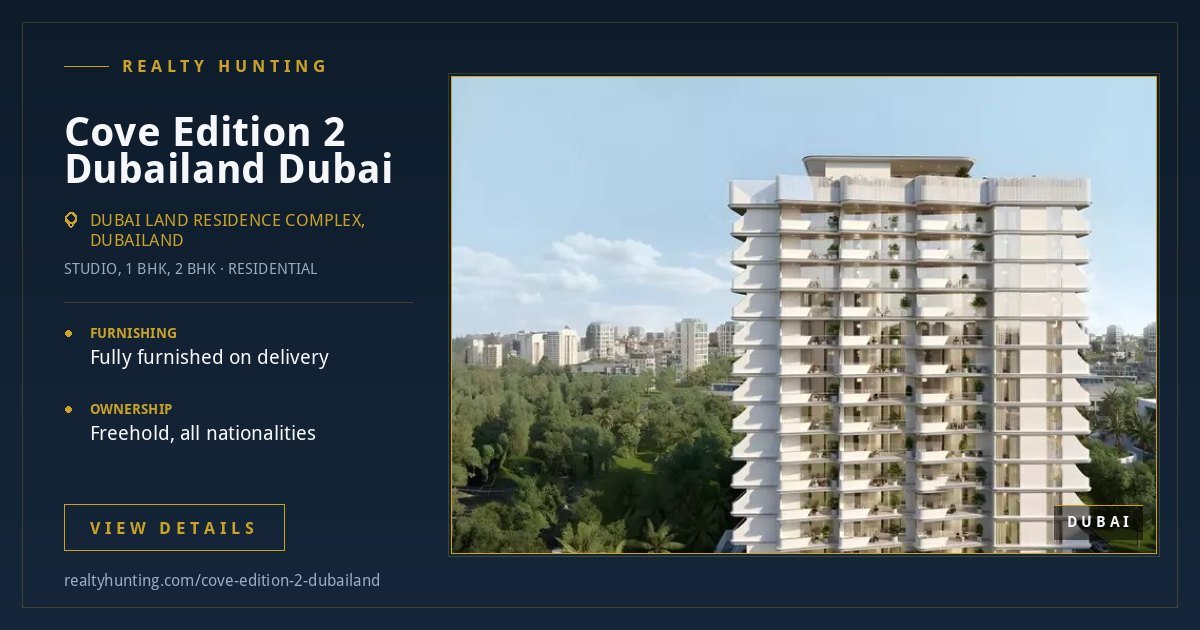 Cove Edition 2 Dubailand Dubai — photo 3
