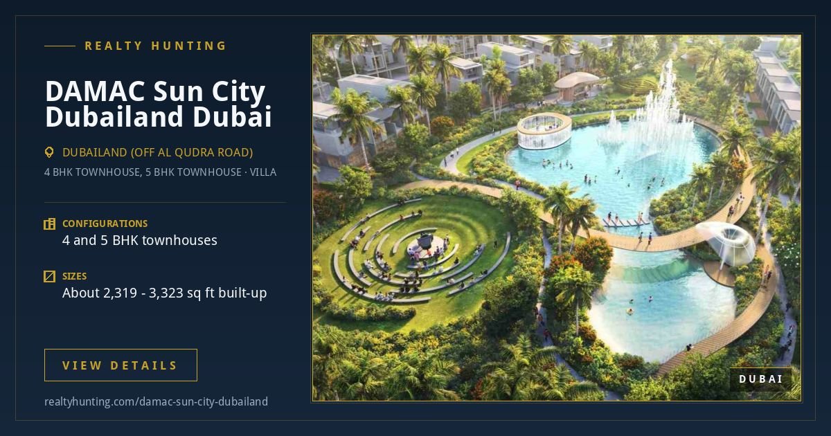 DAMAC Sun City Dubailand Dubai — photo 2