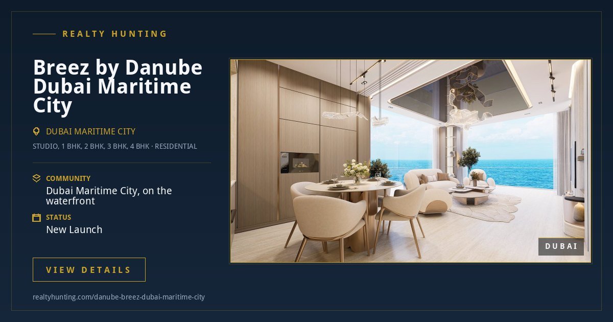 Breez by Danube Dubai Maritime City Dubai — photo 2