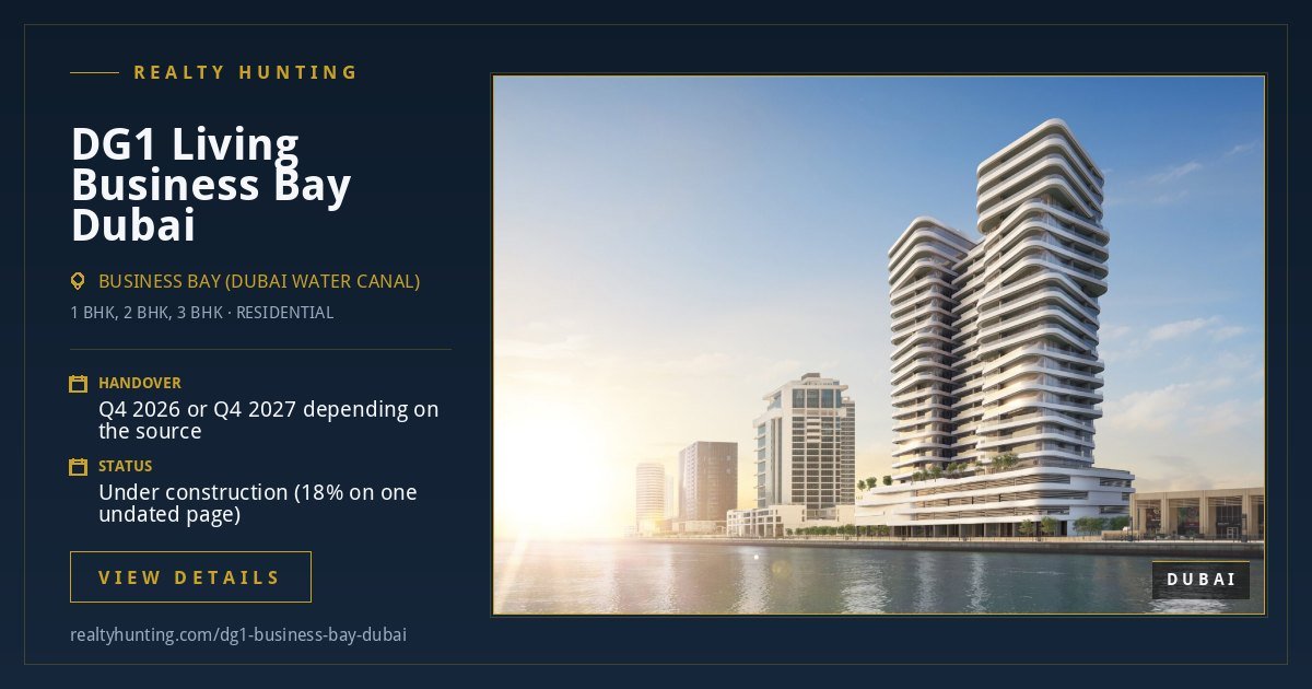 DG1 Living Business Bay Dubai — photo 2