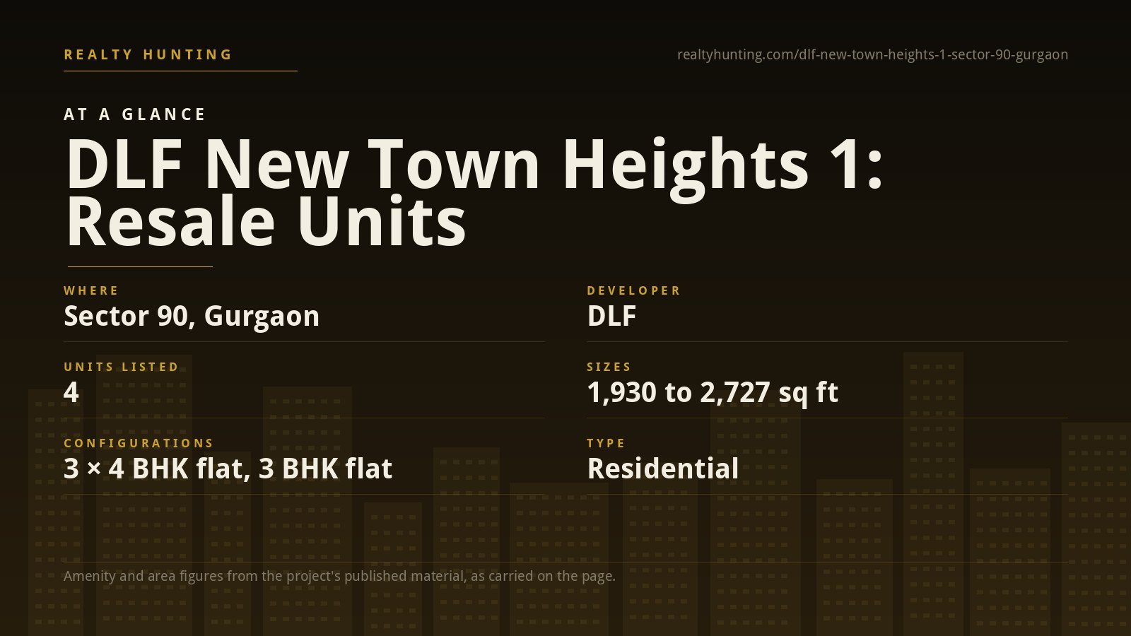 DLF New Town Heights 1 Sector 90 Gurgaon — photo 2