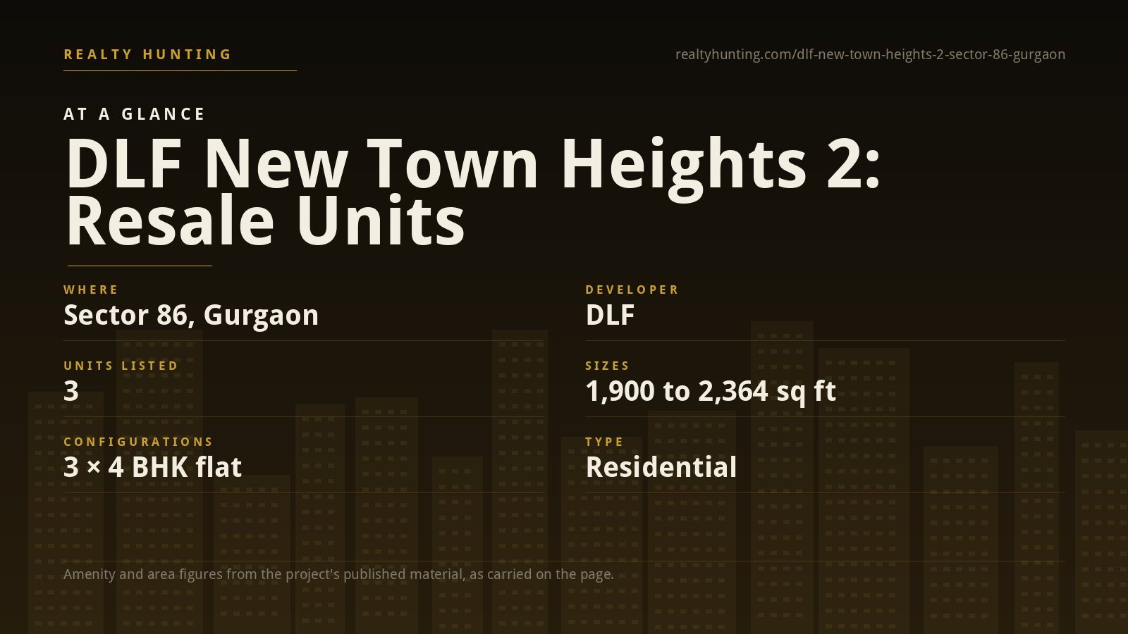 DLF New Town Heights 2 Sector 86 Gurgaon — photo 2