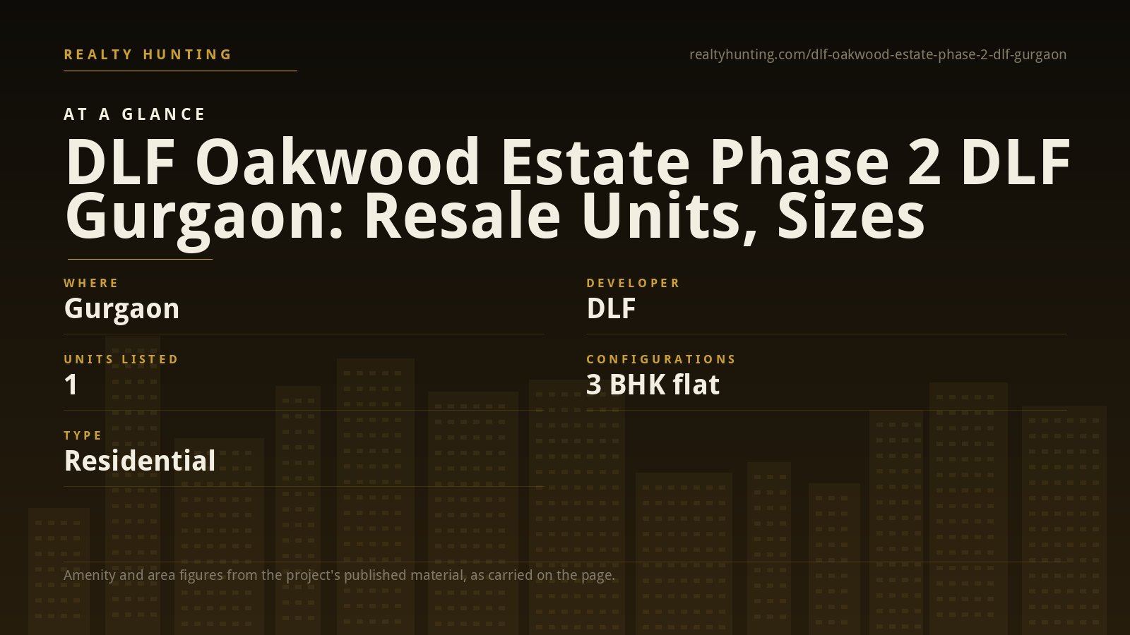 DLF Oakwood Estate Phase 2 DLF Gurgaon — photo 2