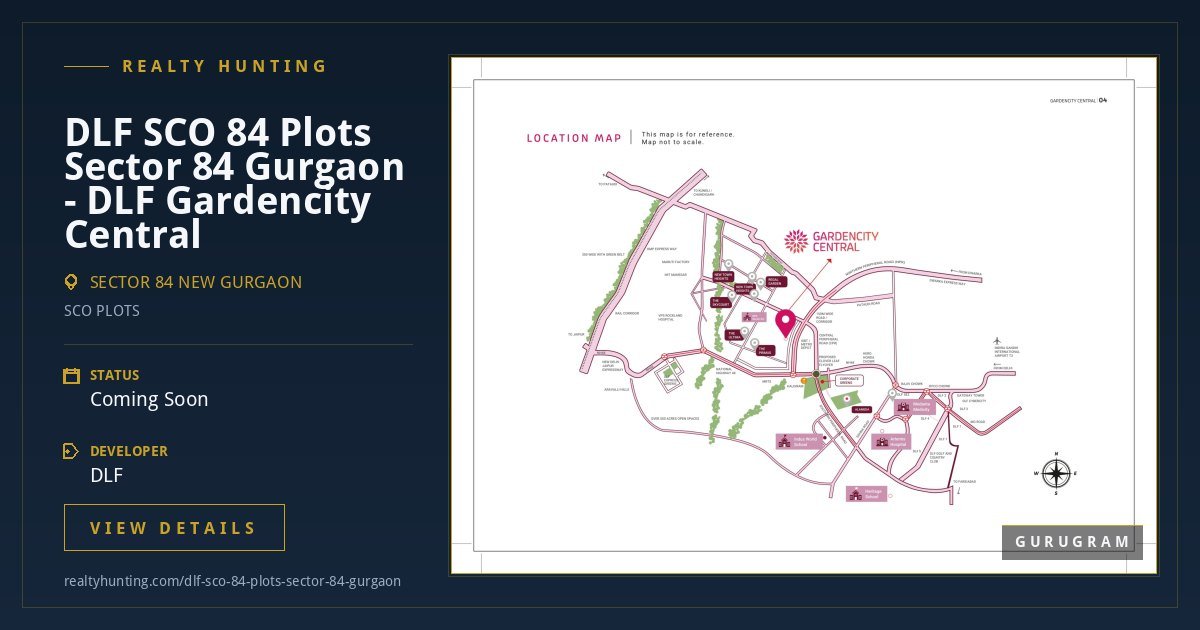 DLF SCO 84 Plots Sector 84 New Gurgaon - DLF Gardencity Central — photo 4