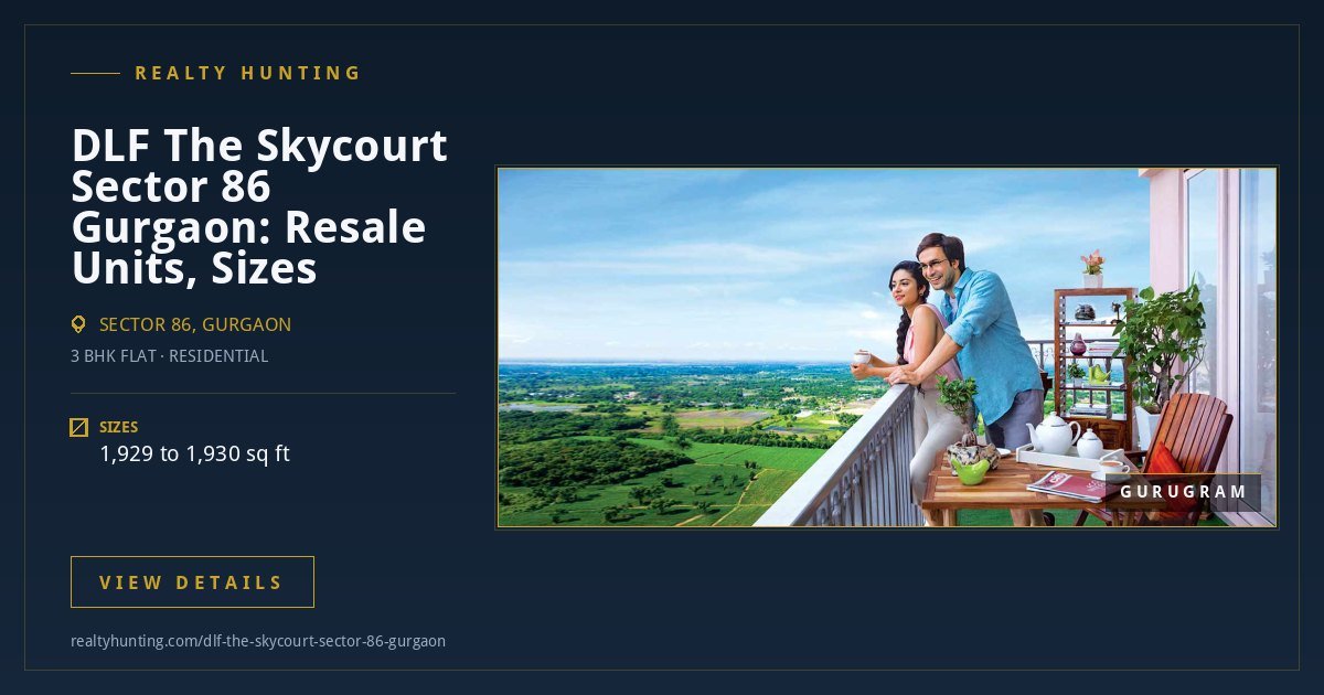 DLF Skycourt Sector 86 Gurgaon — photo 2