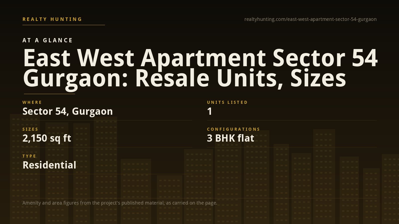 East West Apartment Sector 54 Gurgaon — photo 2