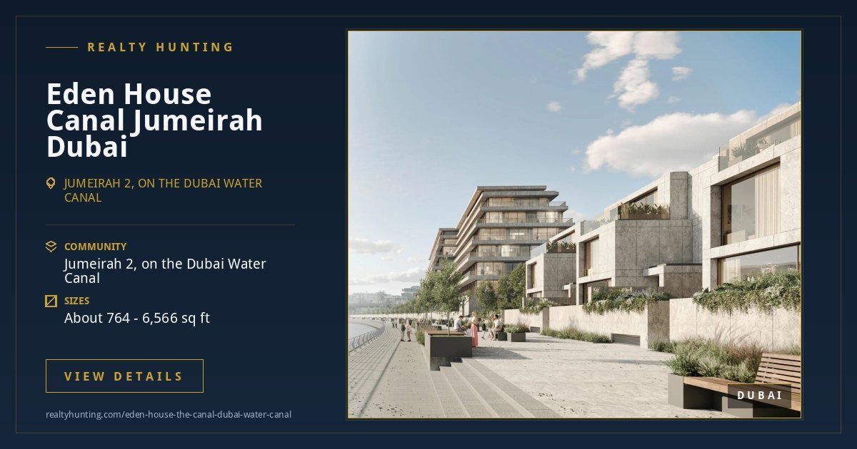 Eden House Canal Jumeirah Dubai — photo 3