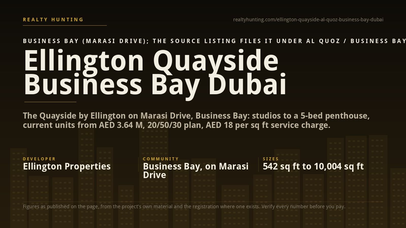 Ellington Quayside Business Bay Dubai