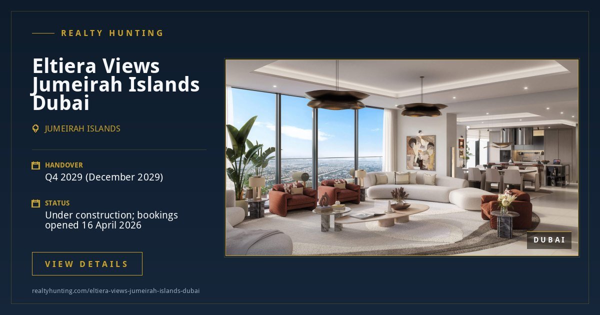 Eltiera Views Jumeirah Islands Dubai