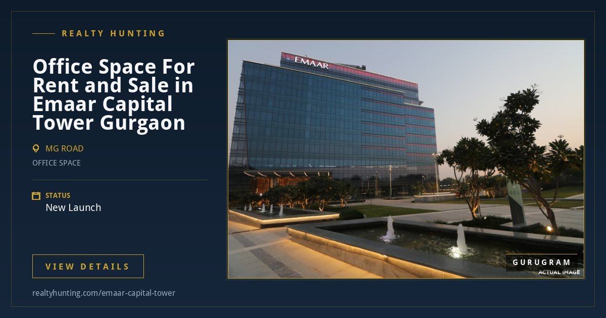Emaar Capital Tower Office Space, MG Road Gurgaon — photo 2