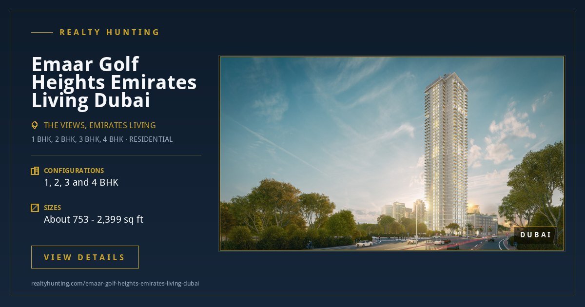 Emaar Golf Heights Emirates Living Dubai — photo 2