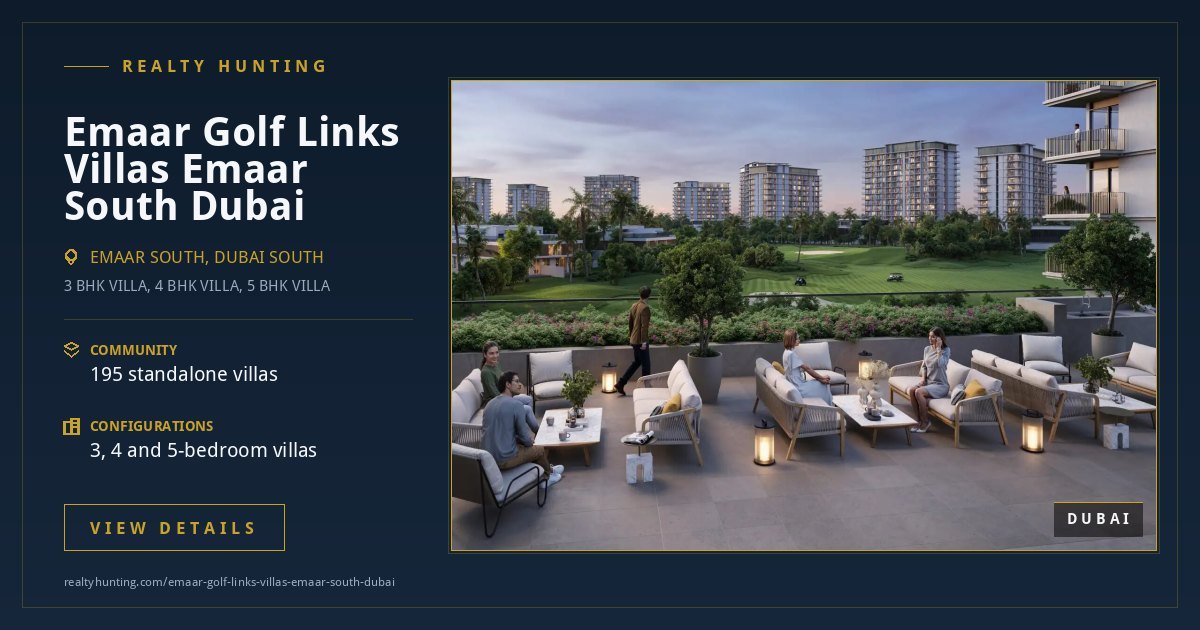 Emaar Golf Links Villas Emaar South Dubai — photo 4