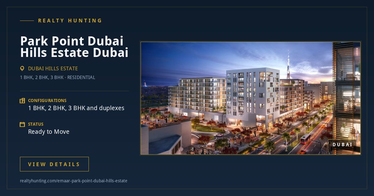 Park Point Dubai Hills Estate — photo 2