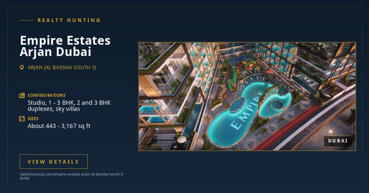 Empire Estates Arjan Dubai — photo 2