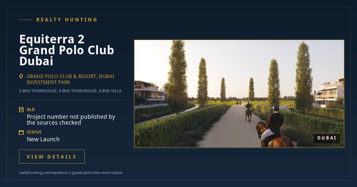 Equiterra 2 Grand Polo Club & Resort Dubai — photo 4