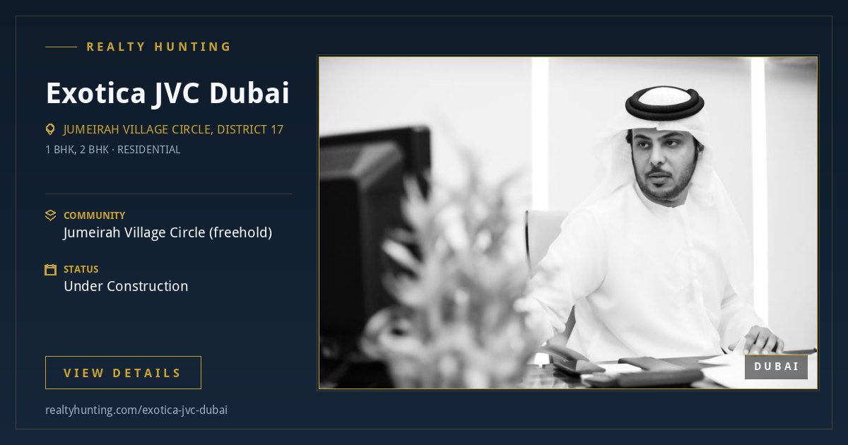Jumeirah Village Circle
