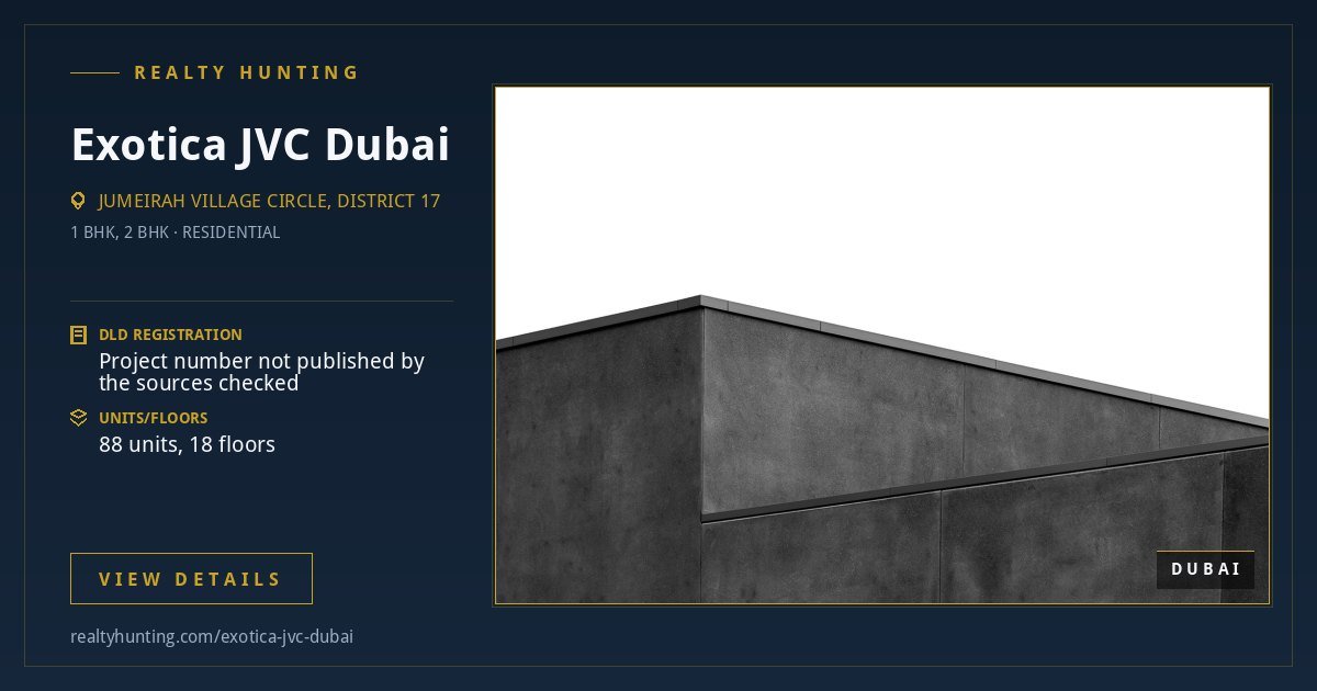 Exotica Jumeirah Village Circle Dubai — photo 3