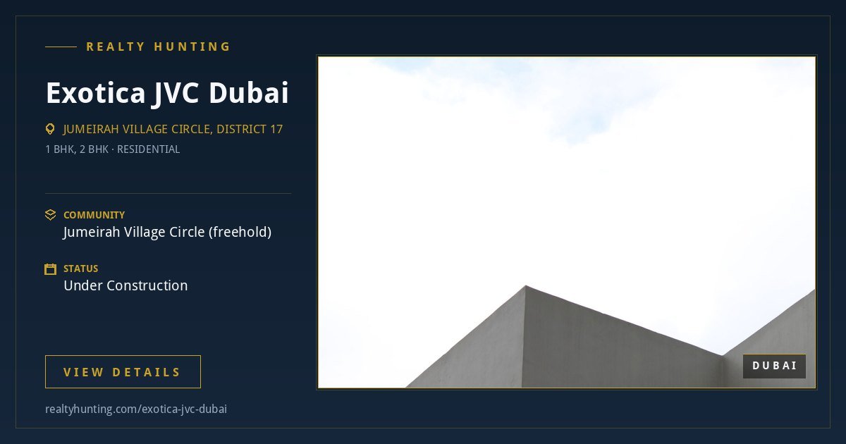 Exotica Jumeirah Village Circle Dubai — photo 4