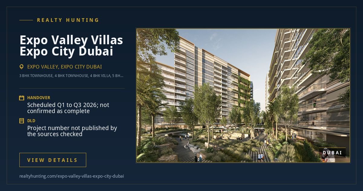 Expo Valley Villas Expo City Dubai — photo 3
