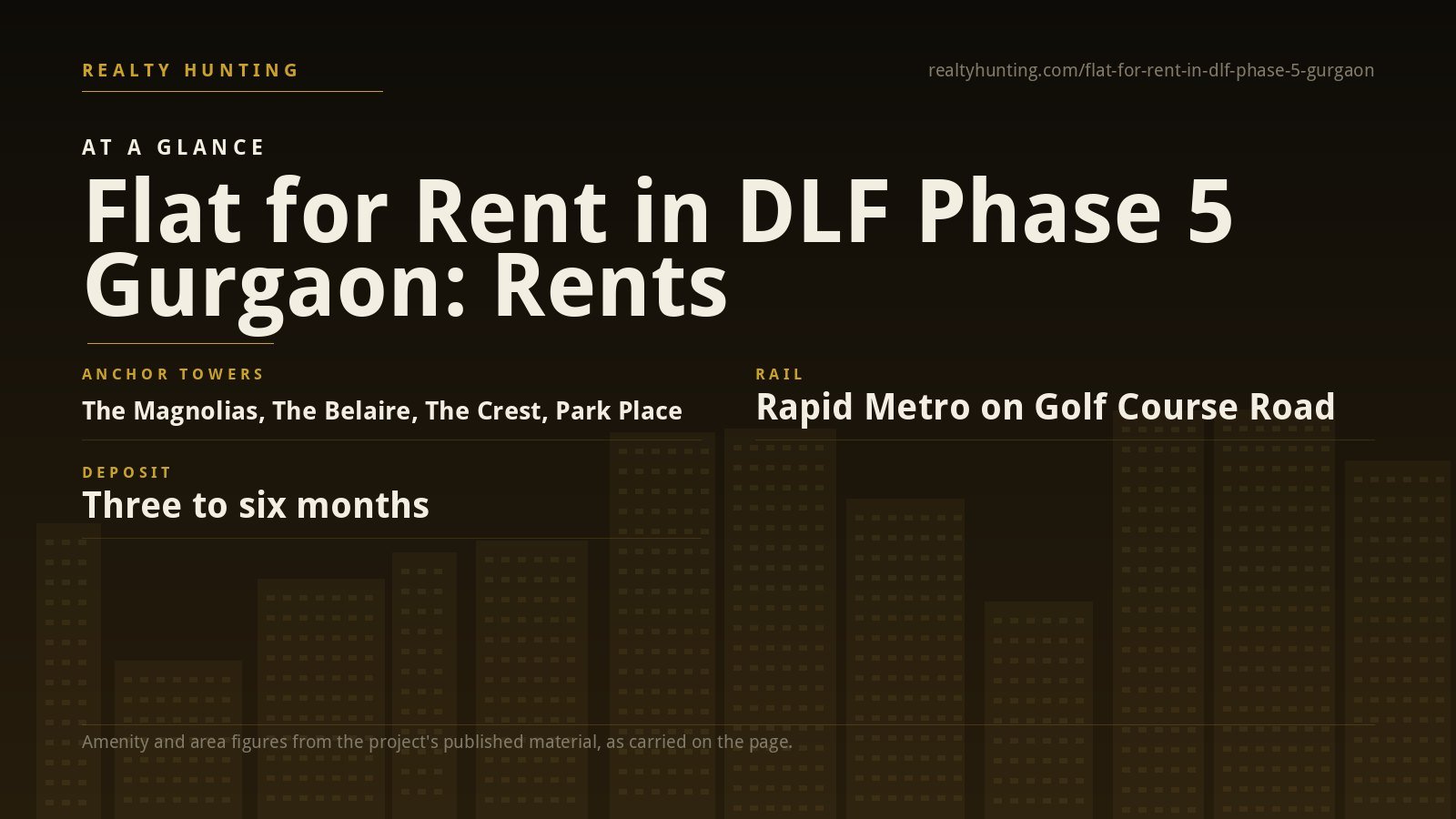 Flat for Rent in DLF Phase 5 Gurgaon: Rents and Guide — photo 2