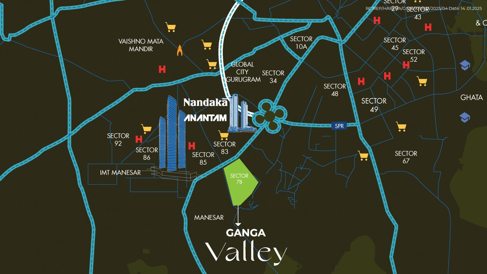 Ganga Valley Plots Sector 78 Gurgaon — photo 2