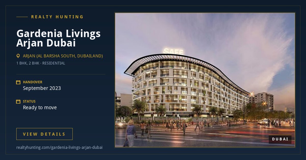 Gardenia Livings Arjan Dubai — photo 3