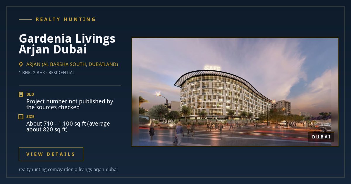 Gardenia Livings Arjan Dubai — photo 4