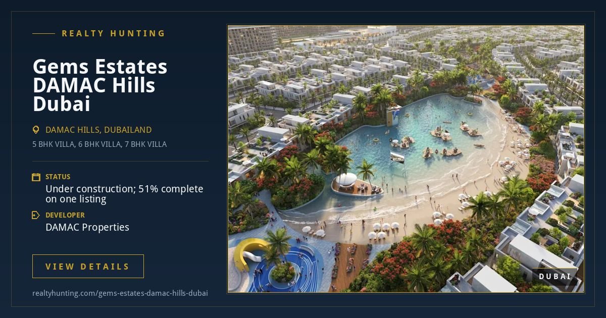 Gems Estates DAMAC Hills Dubai — photo 2