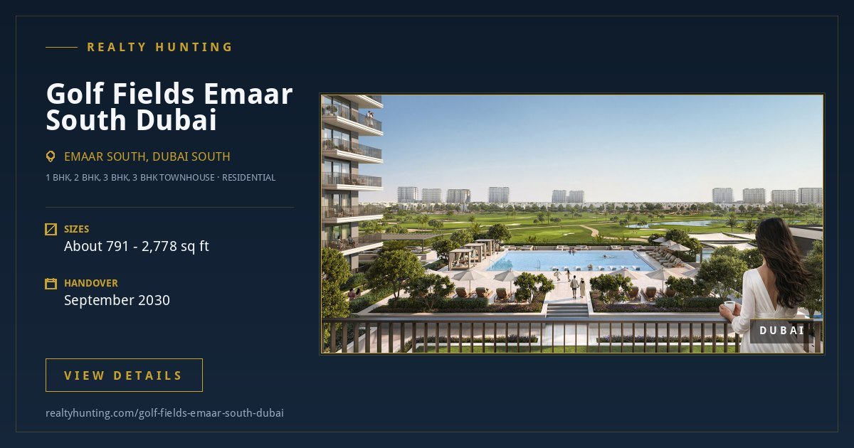 Golf Fields Emaar South Dubai — photo 3
