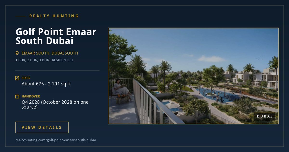 Golf Point Emaar South Dubai — photo 3