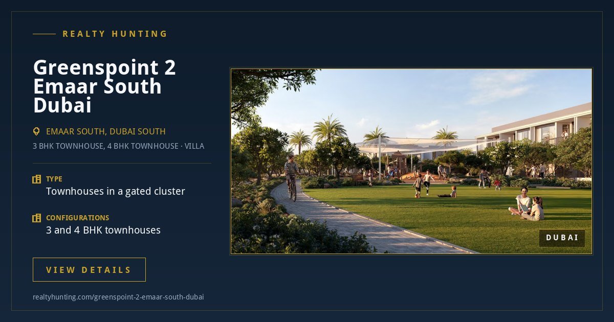 Greenspoint 2 Emaar South Dubai — photo 2