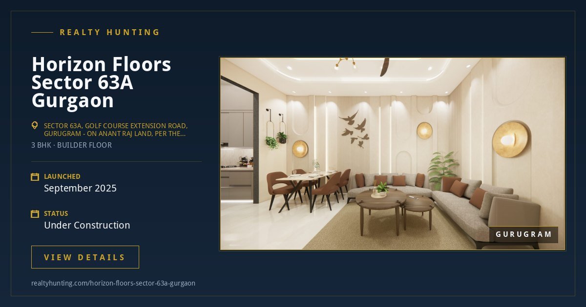 Horizon Floors Sector 63A Gurgaon — photo 3