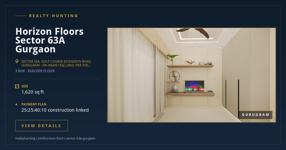 Horizon Floors Sector 63A Gurgaon — photo 4