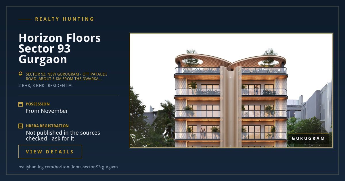 Horizon Floors Sector 93 Gurgaon — photo 4