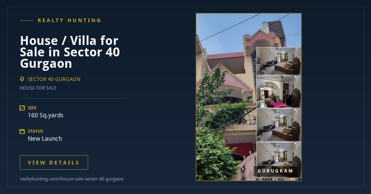 House / Villa for Sale in Sector 40 Gurgaon — photo 2