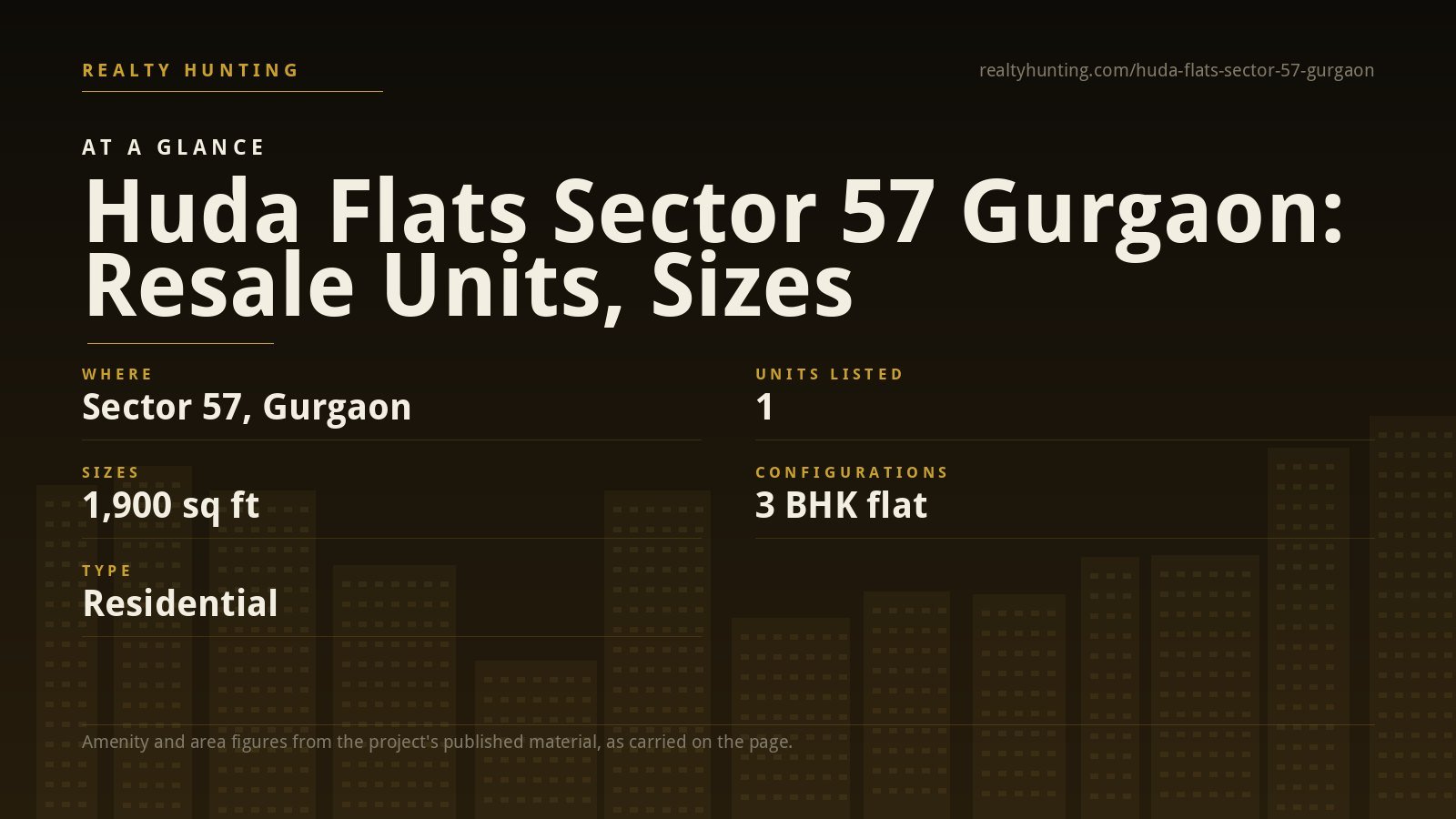 Huda Flats Sector 57 Gurgaon — photo 2