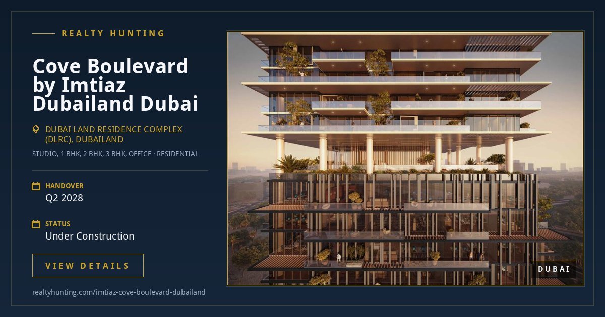Cove Boulevard by Imtiaz Dubailand Dubai — photo 2