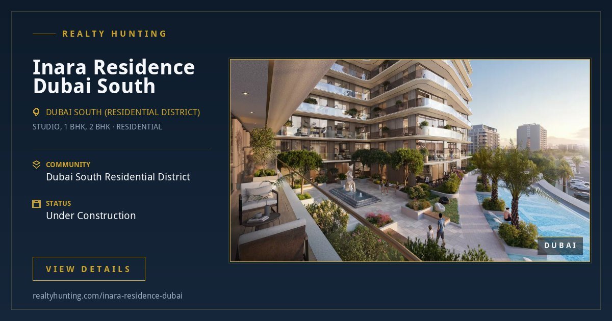 Inara Residence Dubai South Dubai