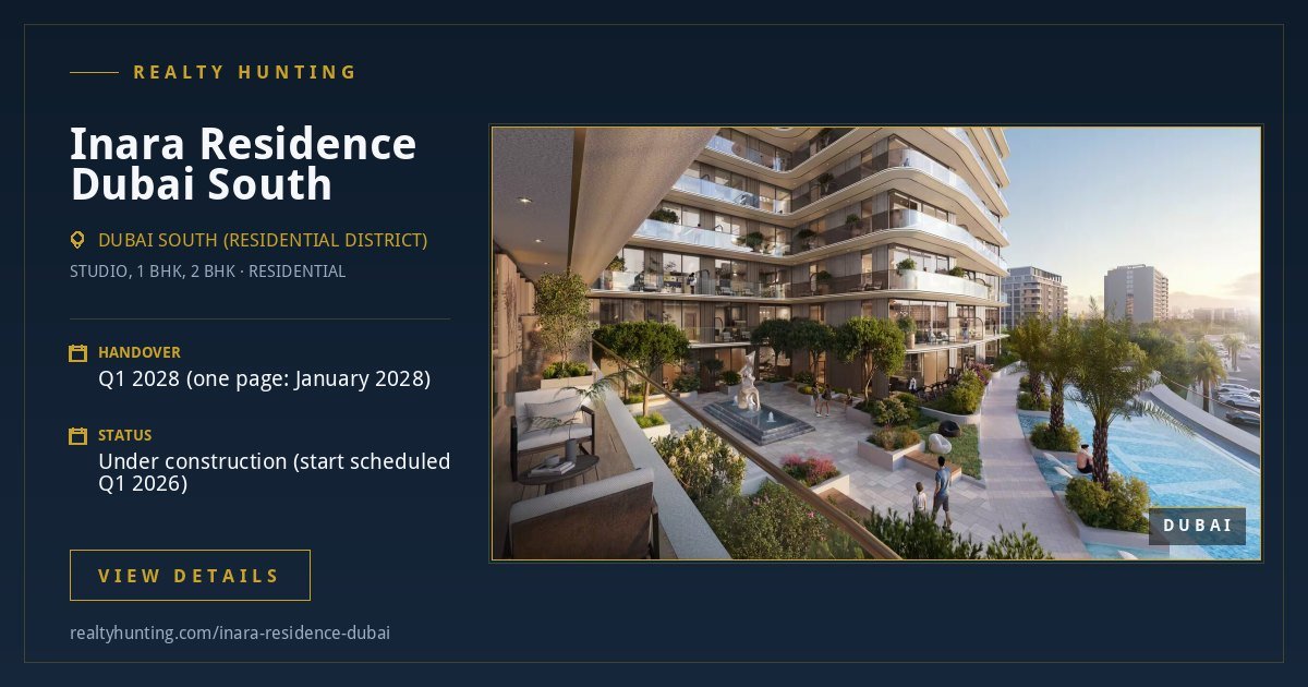 Inara Residence Dubai South Dubai — photo 2