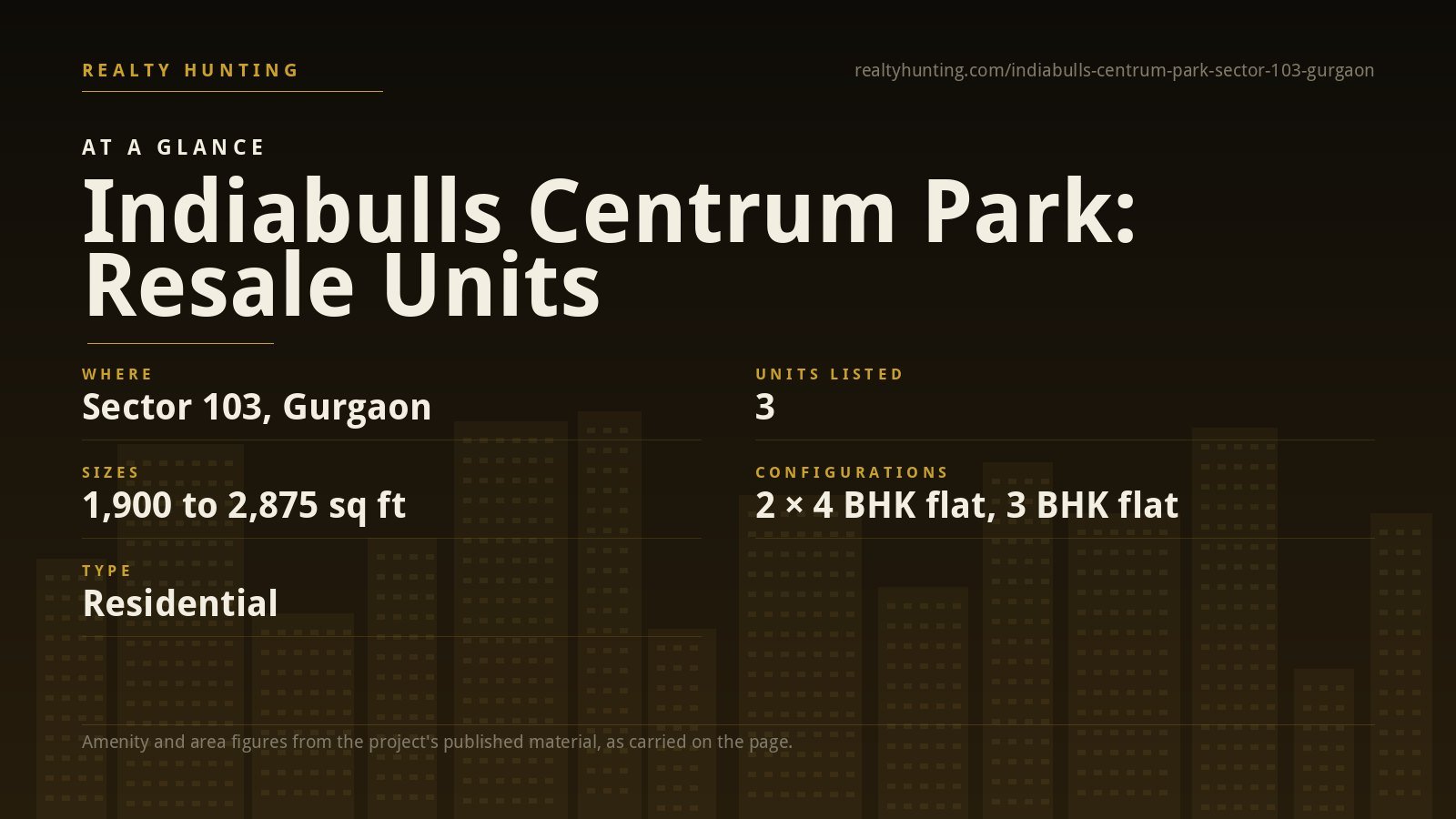 Indiabulls Centrum Park Sector 103 Gurgaon — photo 2
