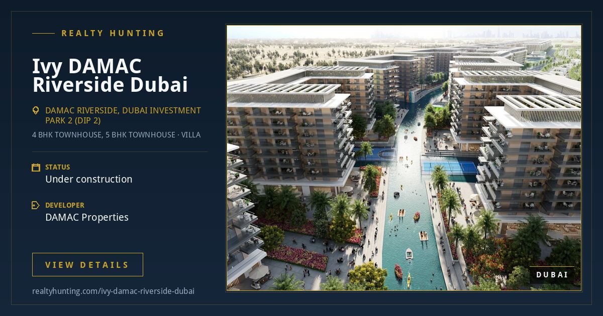 Ivy DAMAC Riverside Dubai — photo 4