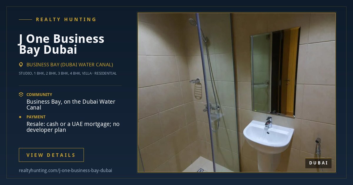 J One Business Bay Dubai
