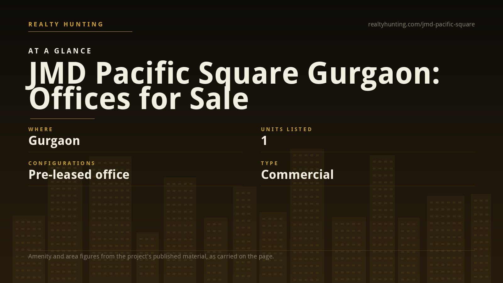 JMD Pacific Square Gurgaon — photo 2
