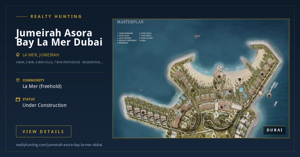 Jumeirah Asora Bay La Mer Dubai — photo 4